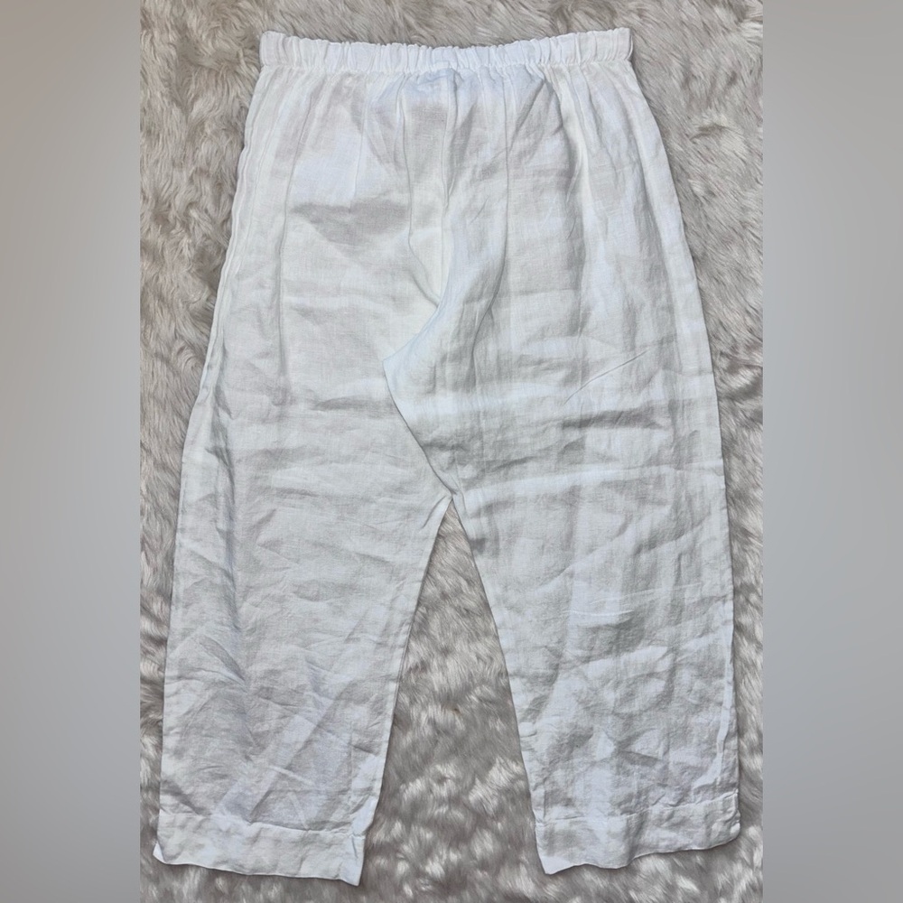 Bryn Walker Anka Light White Linen Pants XXS NWT - Picture 6 of 10